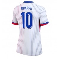 Camisa de time de futebol França Kylian Mbappe #10 Replicas 2º Equipamento Feminina Europeu 2024 Manga Curta